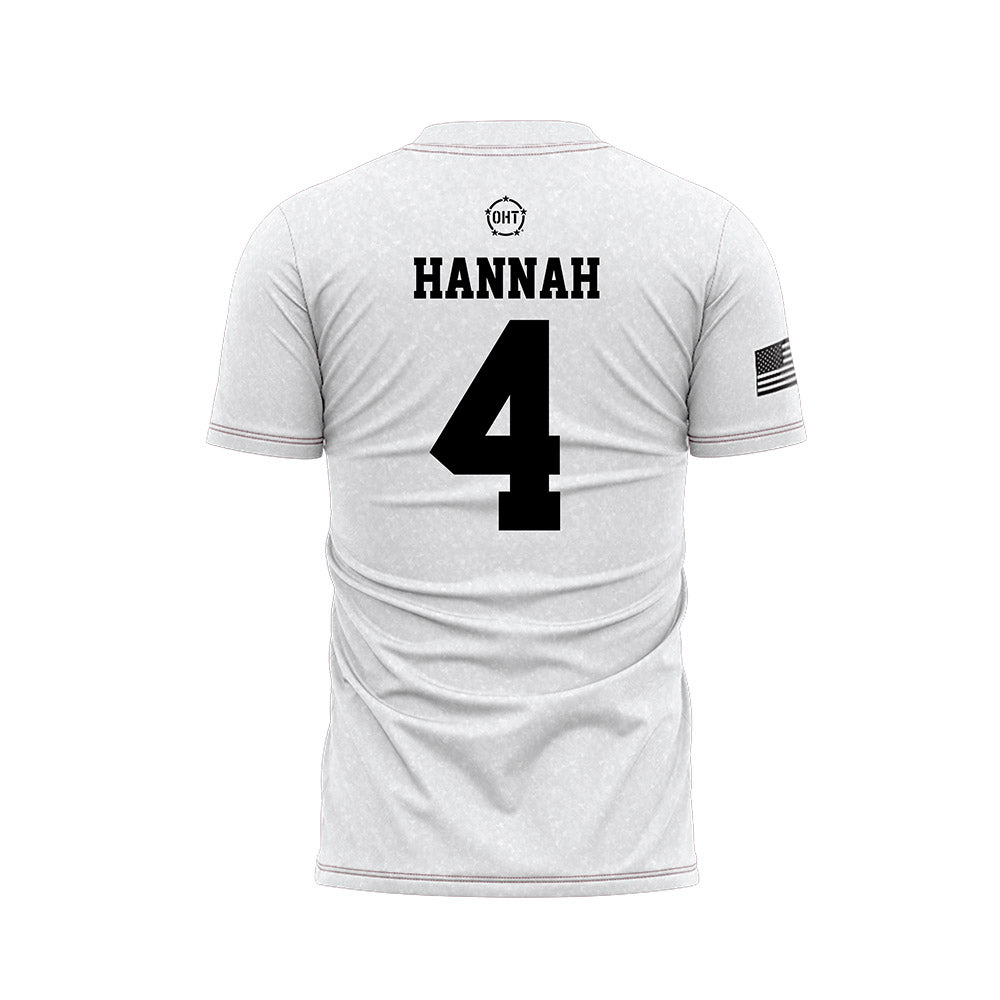 Alabama - NCAA Men's Basketball : Davion Hannah - Operation Hat Trick Soccer Jersey-1