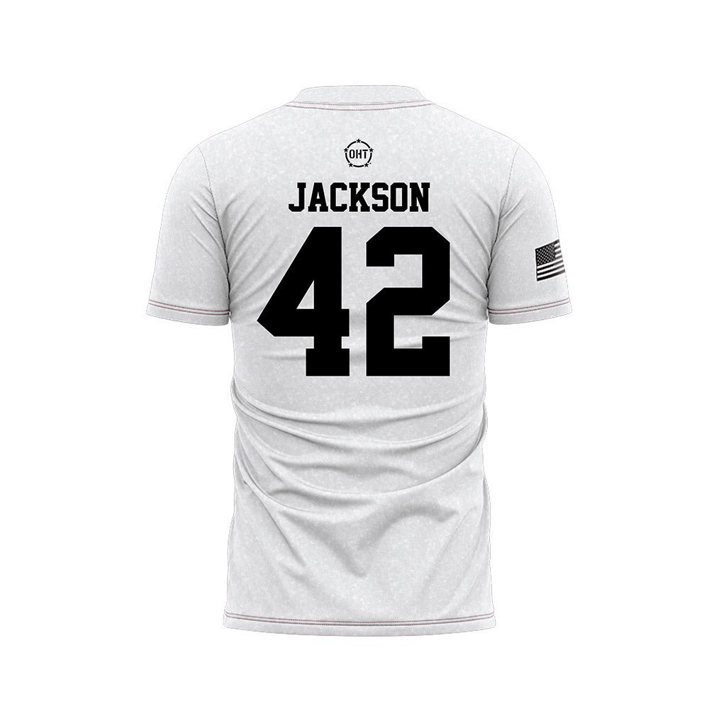 Alabama - NCAA Football : Ben Jackson - Operation Hat Trick Soccer Jersey-1