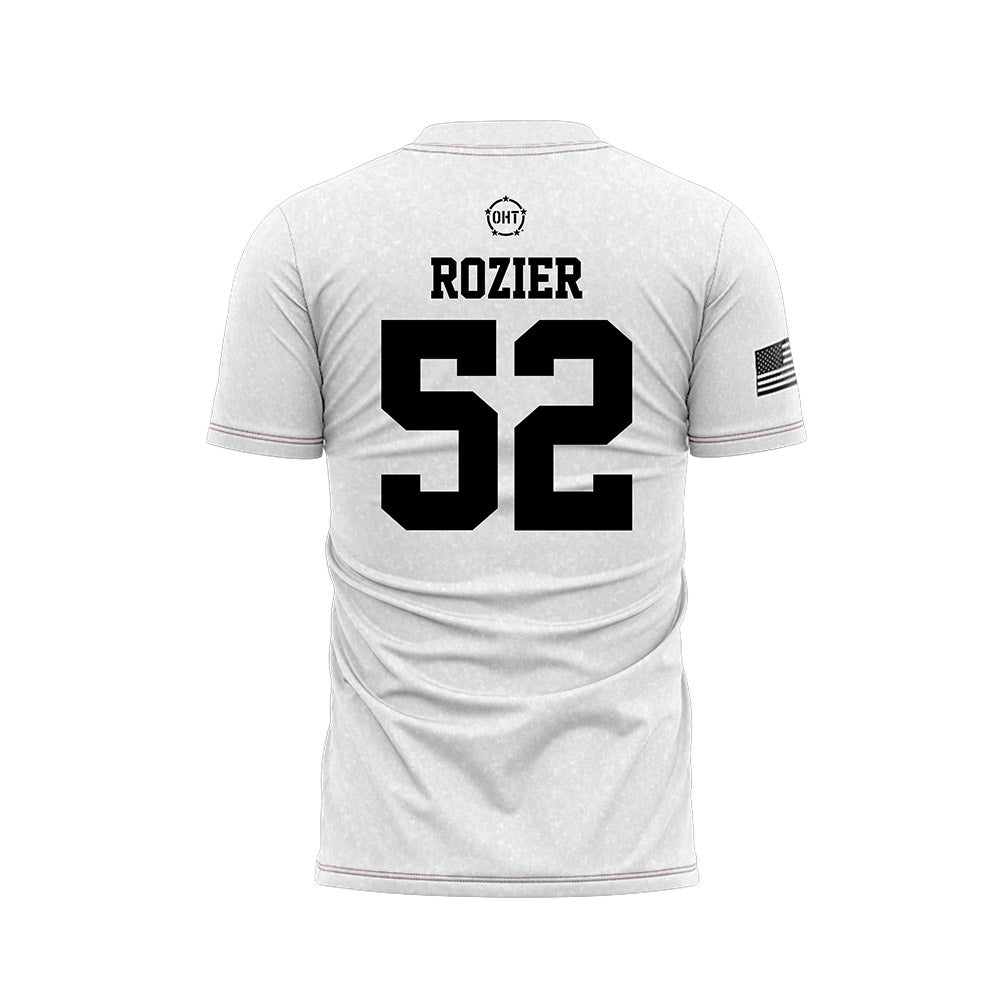Alabama - NCAA Football : Alex Rozier - Operation Hat Trick Soccer Jersey-1