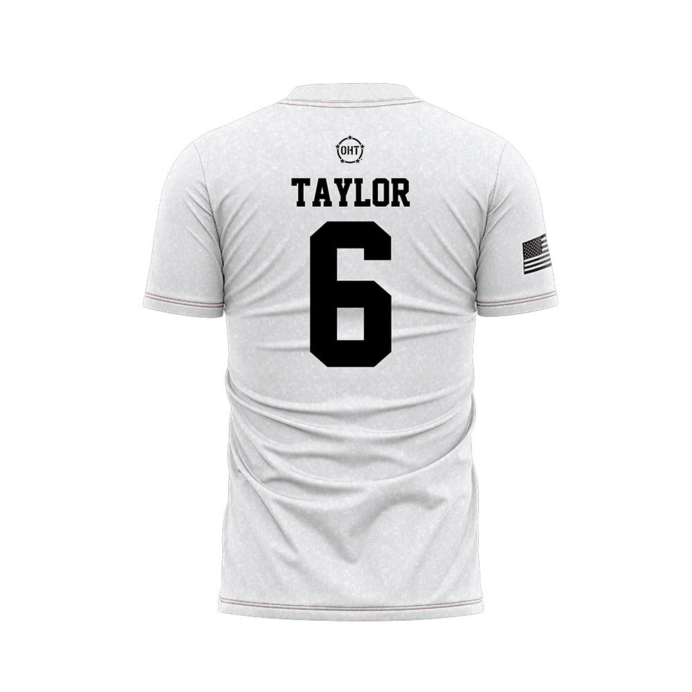 Alabama - NCAA Baseball : Evan Taylor - Operation Hat Trick Soccer Jersey-1