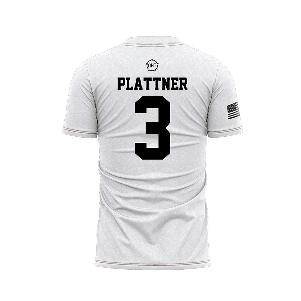 Alabama - NCAA Baseball : Will Plattner - Operation Hat Trick Soccer Jersey-1