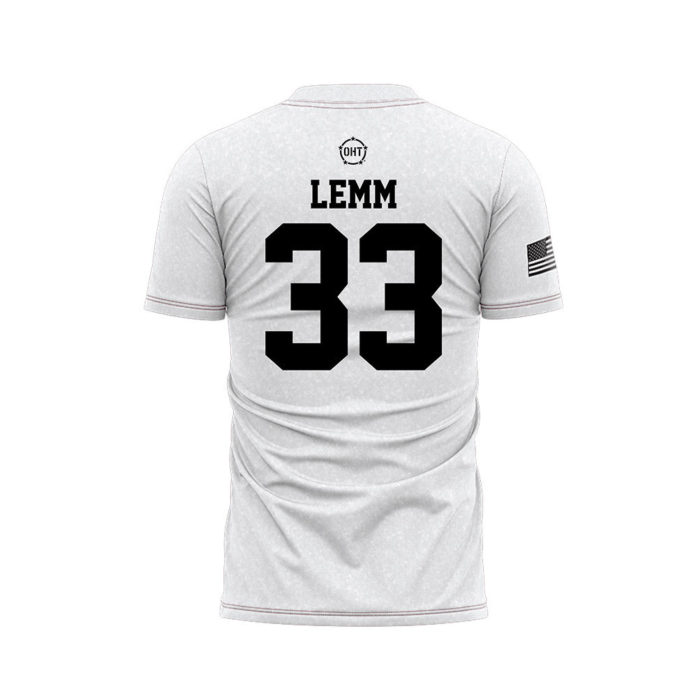 Alabama - NCAA Baseball : John Lemm - Operation Hat Trick Soccer Jersey-1
