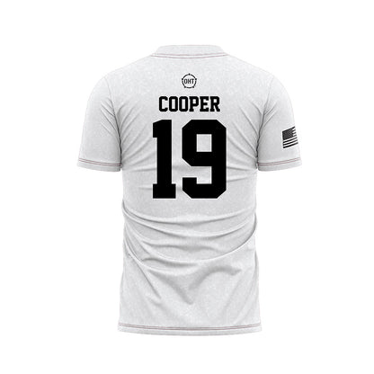 Alabama - NCAA Football : John Cooper - Operation Hat Trick Soccer Jersey-1