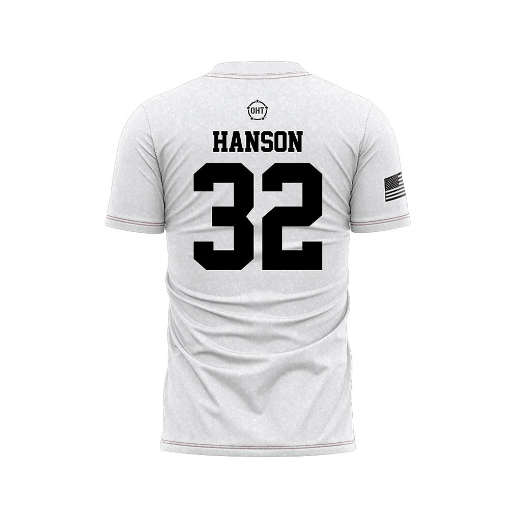 Alabama - NCAA Football : Griffin Hanson - Operation Hat Trick Soccer Jersey-1