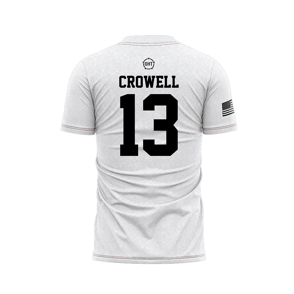 Alabama - NCAA Football : EJ Crowell - Operation Hat Trick Soccer Jersey-1