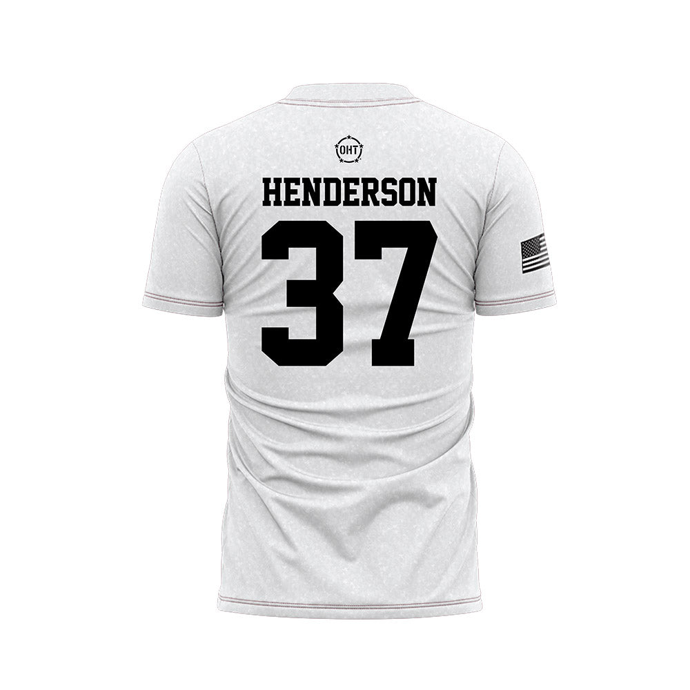 Alabama - NCAA Football : Tyler Henderson - Operation Hat Trick Soccer Jersey-1