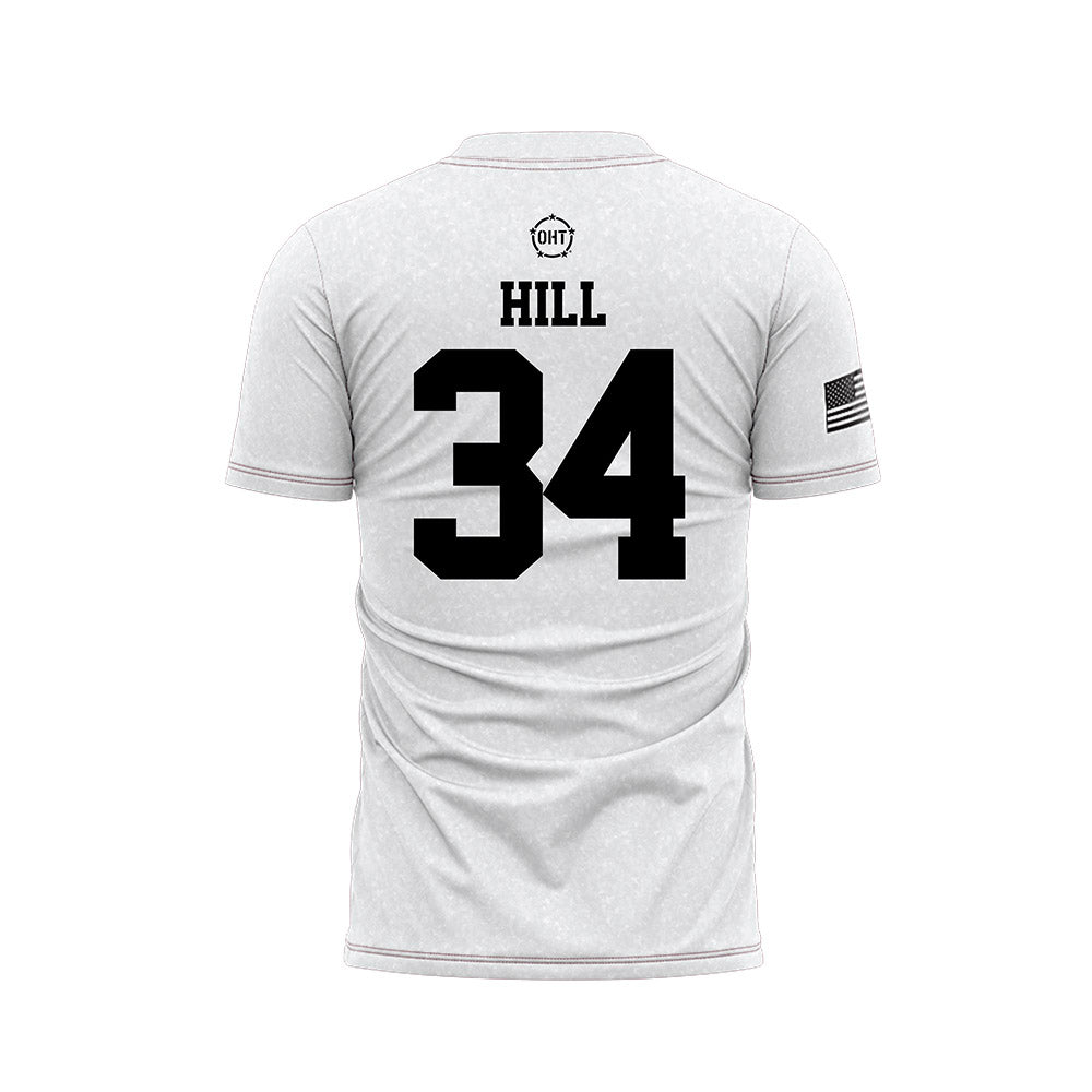 Alabama - NCAA Football : London Hill - Operation Hat Trick Soccer Jersey-1
