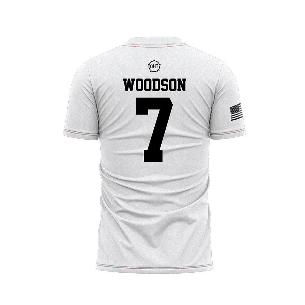 Alabama - NCAA Football : Caleb Woodson - Operation Hat Trick Soccer Jersey-1