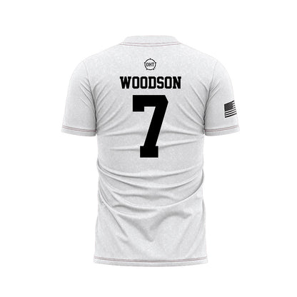Alabama - NCAA Football : Caleb Woodson - Operation Hat Trick Soccer Jersey-1