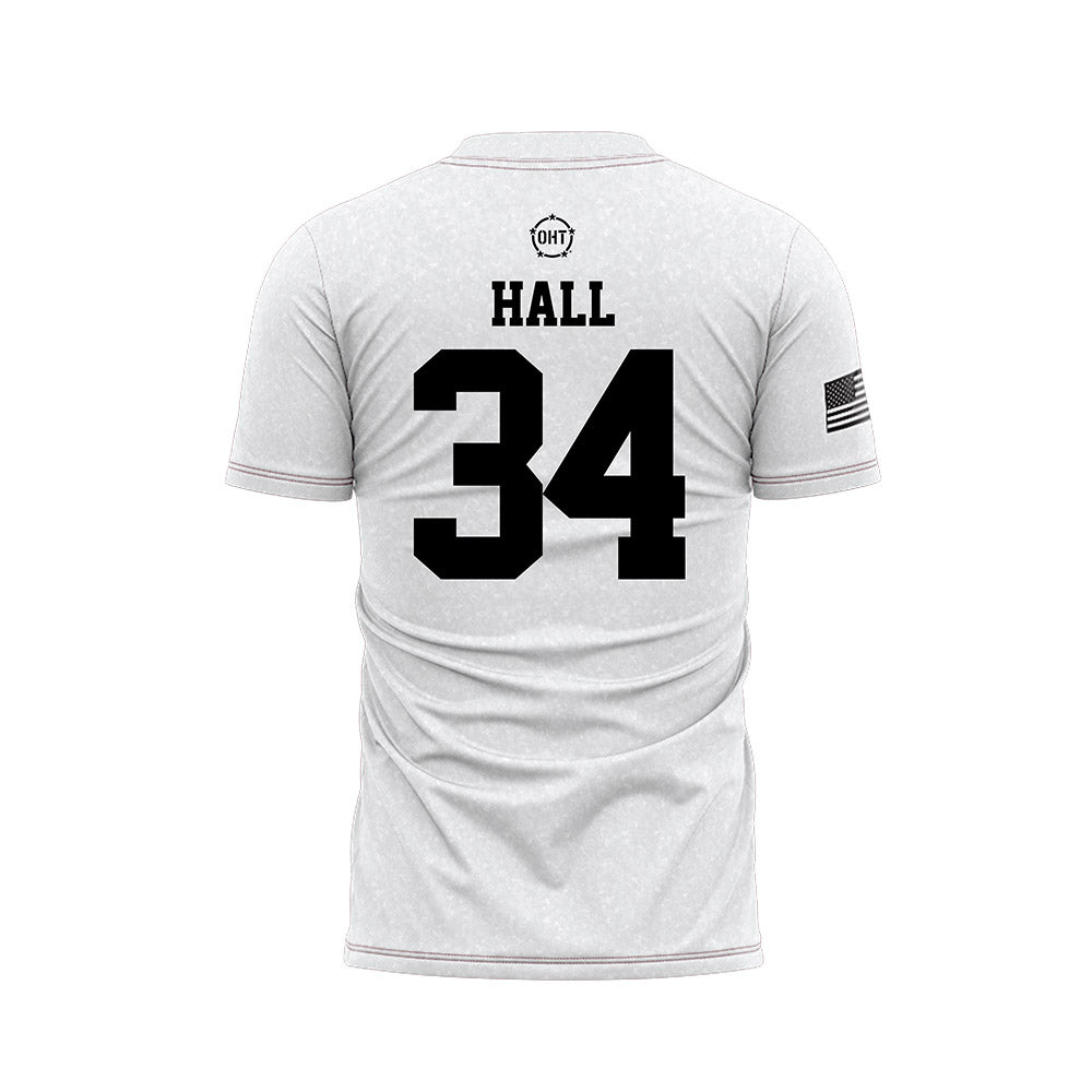 Alabama - NCAA Football : Zay Hall - Operation Hat Trick Soccer Jersey-1