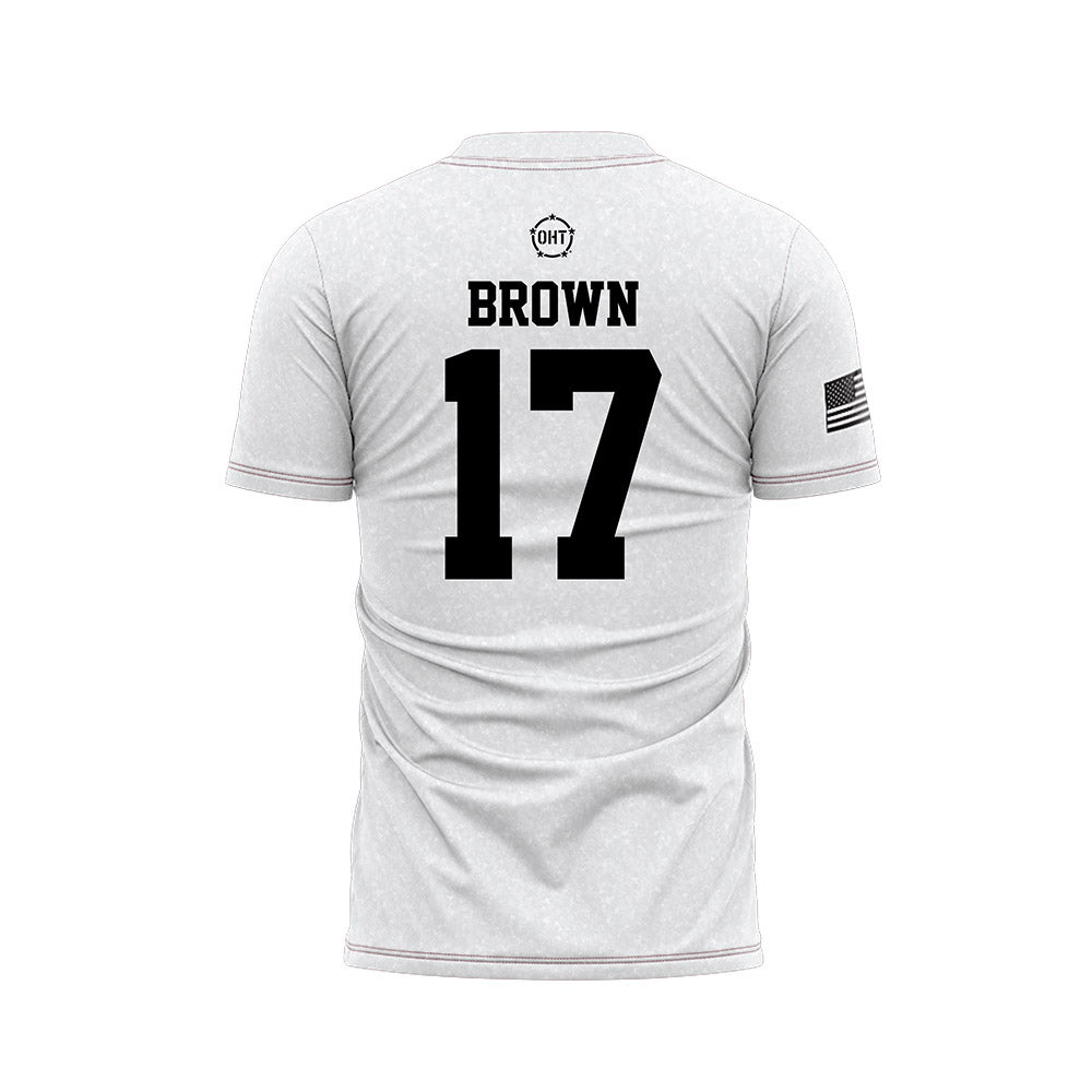 Alabama - NCAA Football : Trae'shawn Brown - Operation Hat Trick Soccer Jersey-1
