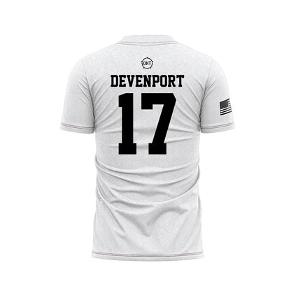 Alabama - NCAA Baseball : Logen Devenport - Operation Hat Trick Soccer Jersey-1