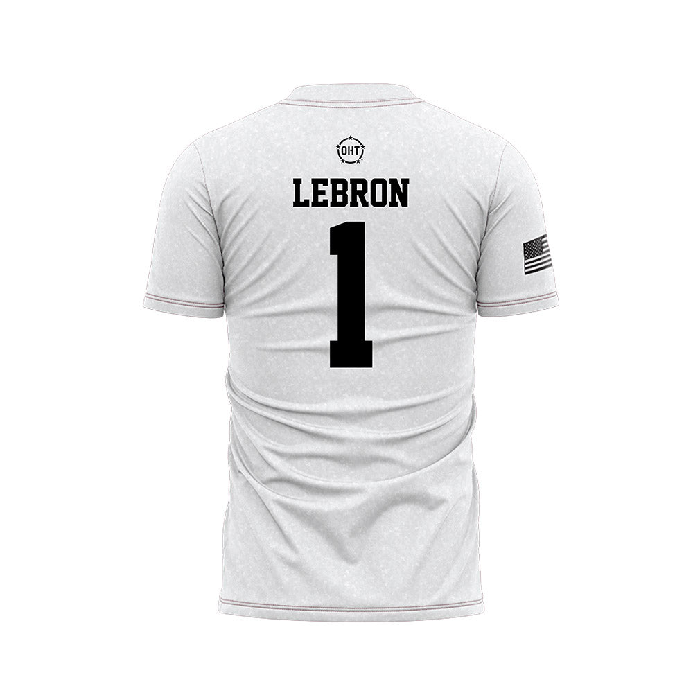 Alabama - NCAA Baseball : Justin Lebron - Operation Hat Trick Soccer Jersey-1