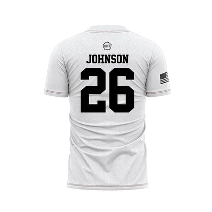 Alabama - NCAA Baseball : Zack Johnson - Operation Hat Trick Soccer Jersey-1