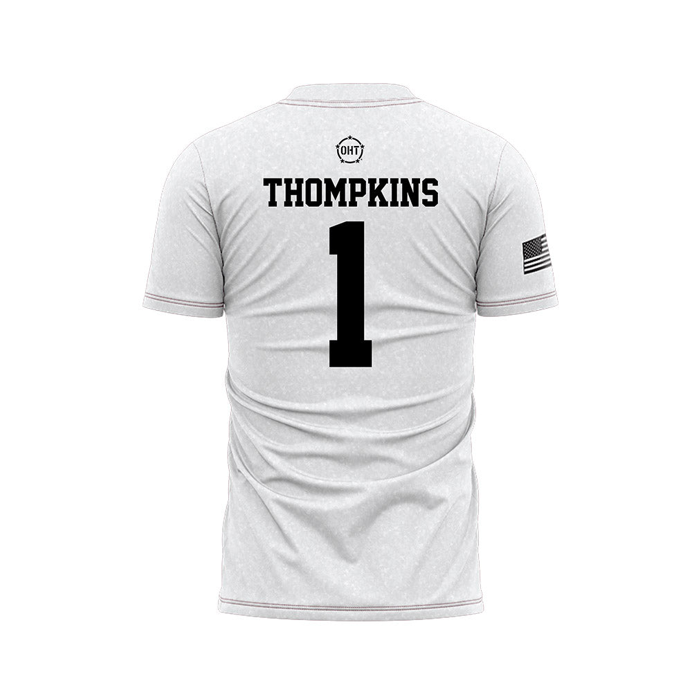 Alabama - NCAA Football : Devan Thompkins - Operation Hat Trick Soccer Jersey-1