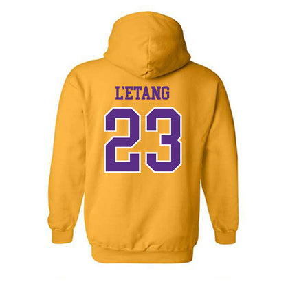 LSUS - NCAA Women's Basketball : Amandine L’Etang - Hooded Sweatshirt-1