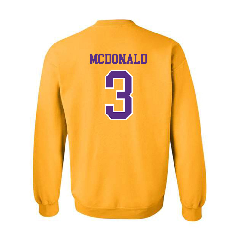 LSUS - NCAA Men's Basketball : Emareyon Mcdonald - Crewneck Sweatshirt-1
