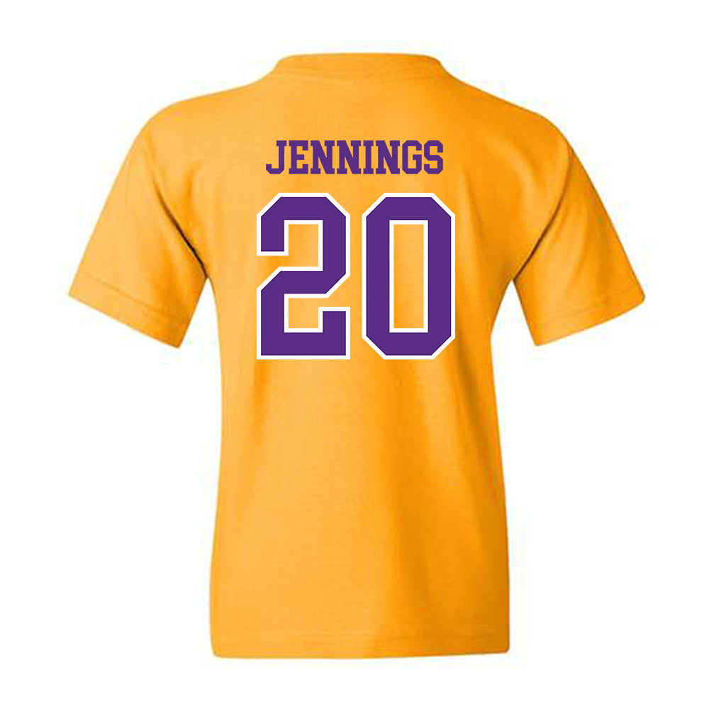 LSUS - NCAA Baseball : Devon Jennings - Youth T-Shirt-1