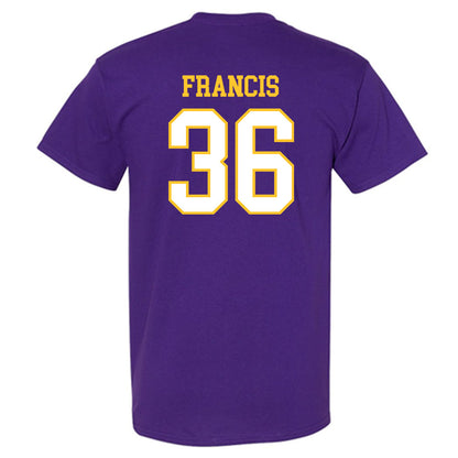 LSUS - NCAA Baseball : Rhys Francis - T-Shirt-1
