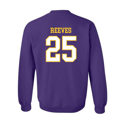 LSUS - NCAA Baseball : Cobe Reeves - Crewneck Sweatshirt-1