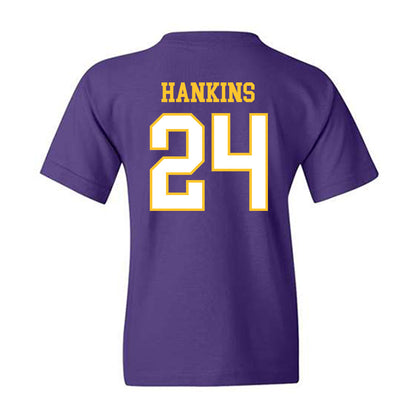 LSUS - NCAA Baseball : David Hankins - Youth T-Shirt-1