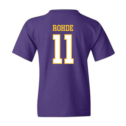 LSUS - NCAA Baseball : Isaac Rohde - Youth T-Shirt-1