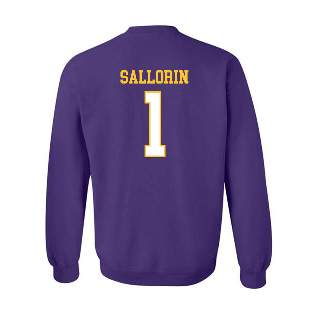 LSUS - NCAA Baseball : Jose Sallorin - Crewneck Sweatshirt-1