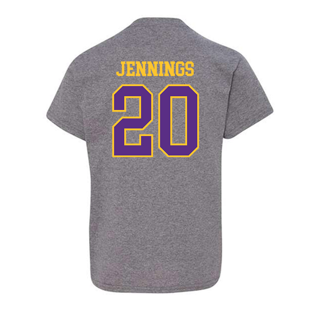LSUS - NCAA Baseball : Devon Jennings - Youth T-Shirt-1