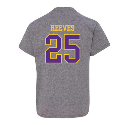 LSUS - NCAA Baseball : Cobe Reeves - Youth T-Shirt-1