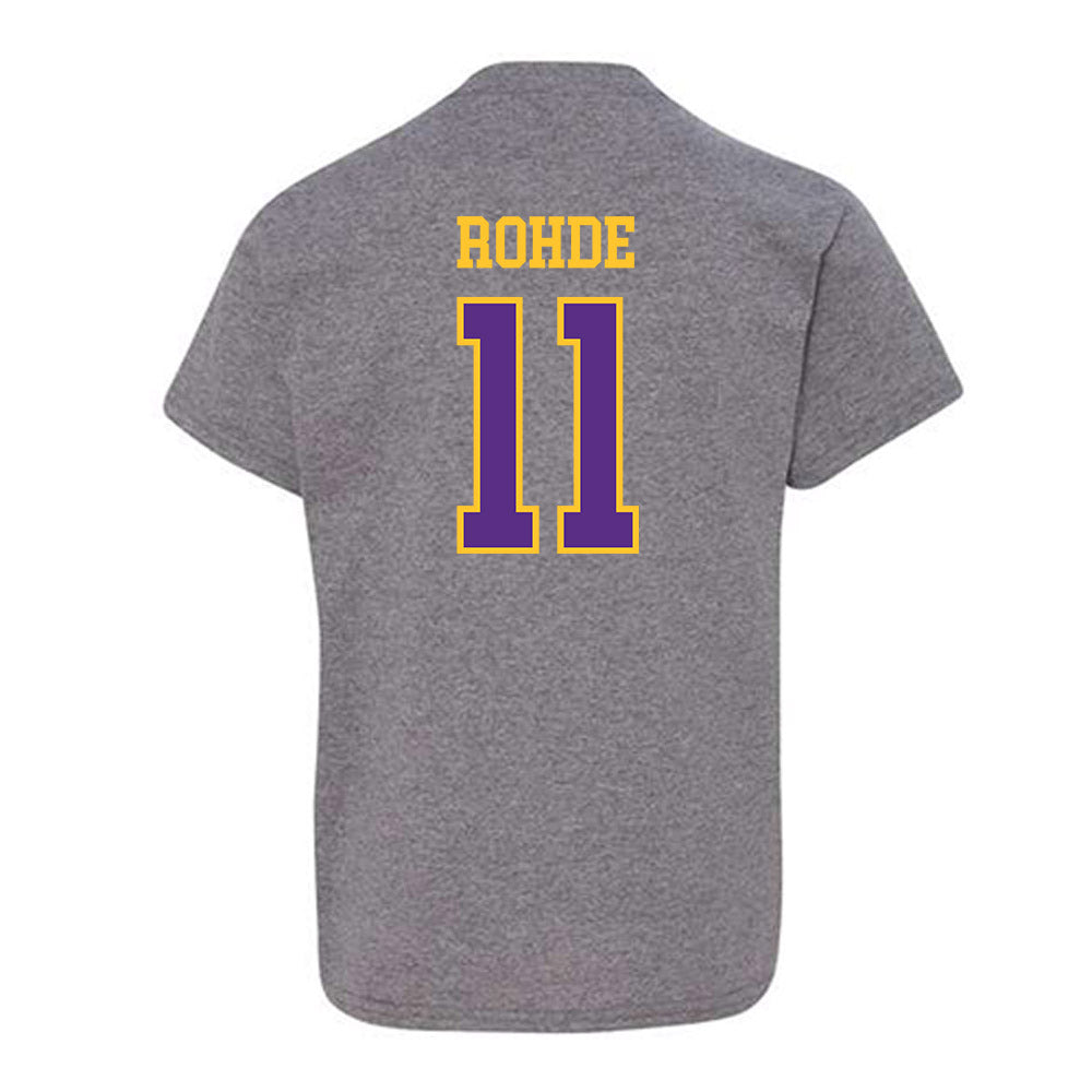LSUS - NCAA Baseball : Isaac Rohde - Youth T-Shirt-1
