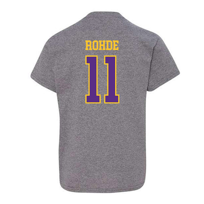 LSUS - NCAA Baseball : Isaac Rohde - Youth T-Shirt-1