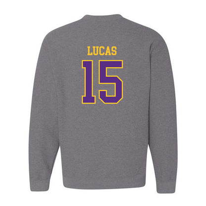 LSUS - NCAA Baseball : Brock Lucas - Crewneck Sweatshirt-1
