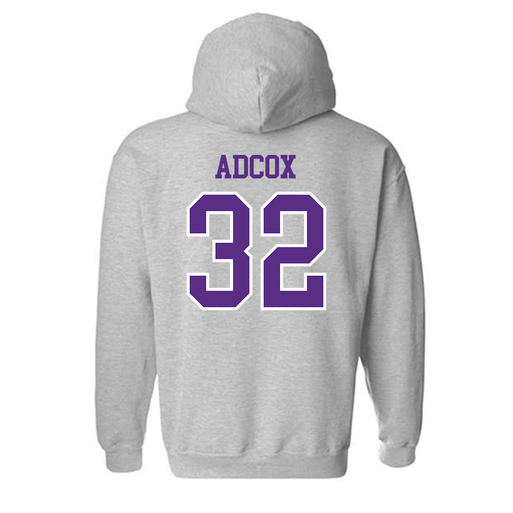 LSUS - NCAA Baseball : James Adcox - Classic Shersey Hooded Sweatshirt-1