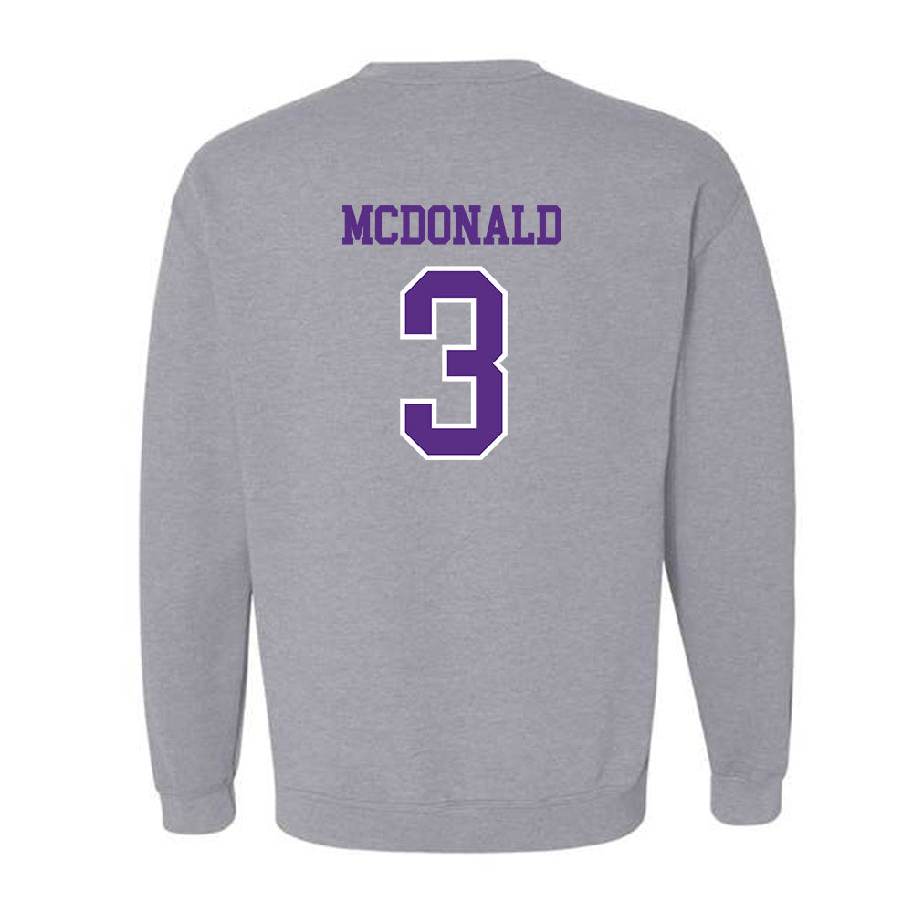 LSUS - NCAA Men's Basketball : Emareyon Mcdonald - Classic Shersey Crewneck Sweatshirt-1