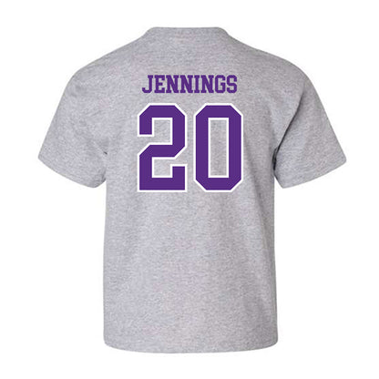 LSUS - NCAA Baseball : Devon Jennings - Classic Shersey Youth T-Shirt-1
