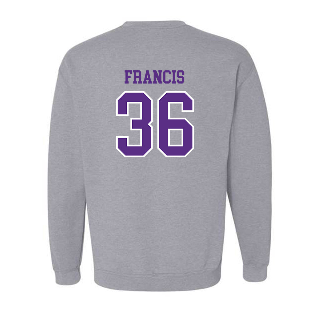 LSUS - NCAA Baseball : Rhys Francis - Classic Shersey Crewneck Sweatshirt-1