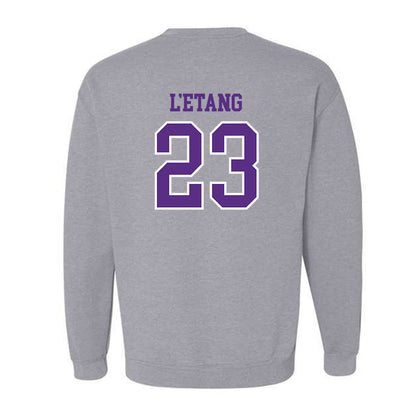 LSUS - NCAA Women's Basketball : Amandine L’Etang - Classic Shersey Crewneck Sweatshirt-1