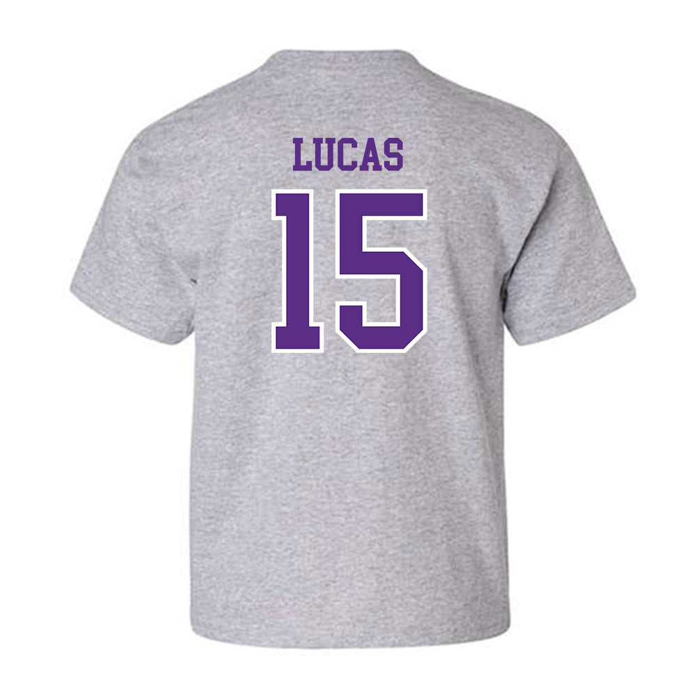 LSUS - NCAA Baseball : Brock Lucas - Classic Shersey Youth T-Shirt-1