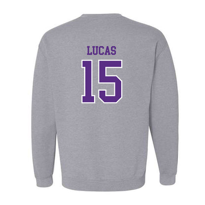 LSUS - NCAA Baseball : Brock Lucas - Classic Shersey Crewneck Sweatshirt-1