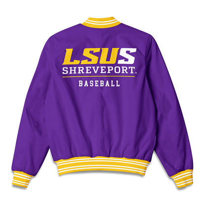 LSUS - NCAA Baseball : Cobe Reeves - Bomber Jacket-1