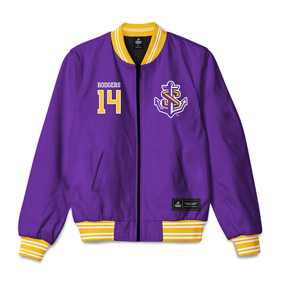 LSUS - NCAA Softball : Garnet Rodgers - Bomber Jacket-0