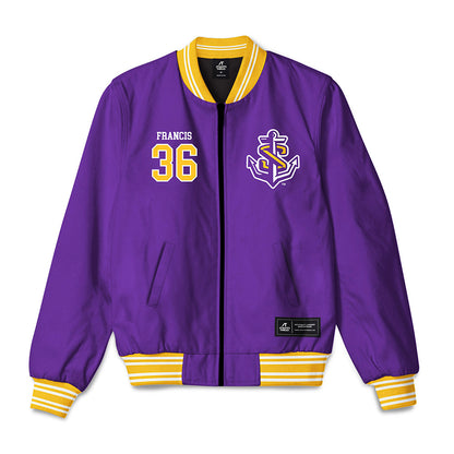 LSUS - NCAA Baseball : Rhys Francis - Bomber Jacket-0