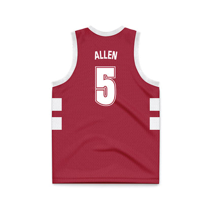 Alabama - NCAA Men's Basketball : Amari Allen - Basketball Jersey-1