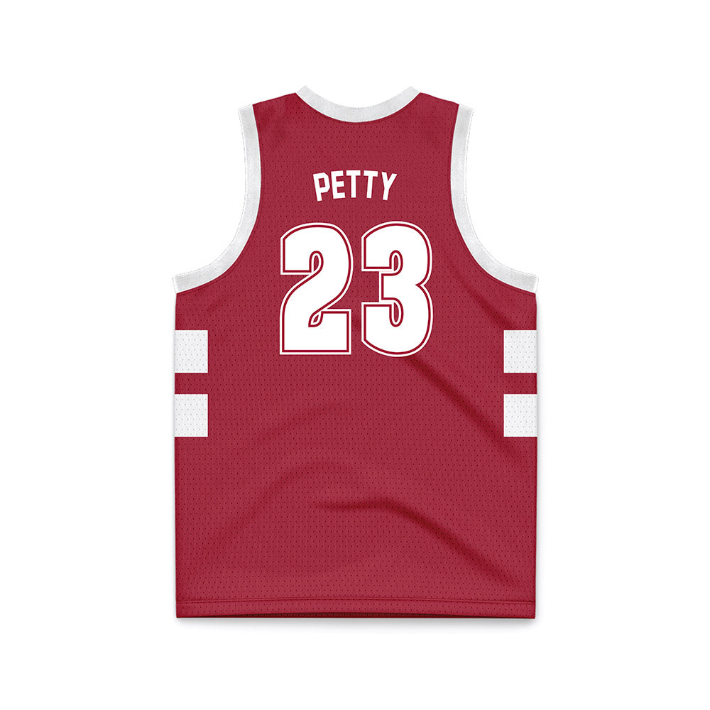 Alabama - Men's Basketball Alumni : John Petty - Basketball Jersey-1
