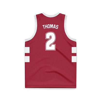 Alabama - Men's Basketball Alumni : Emmett Thomas - Basketball Jersey-1