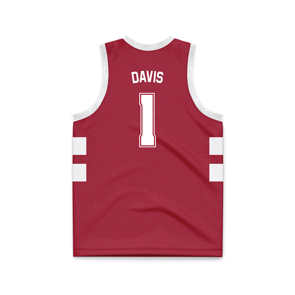 Alabama - Men's Basketball Alumni : Charles Davis - Basketball Jersey-1