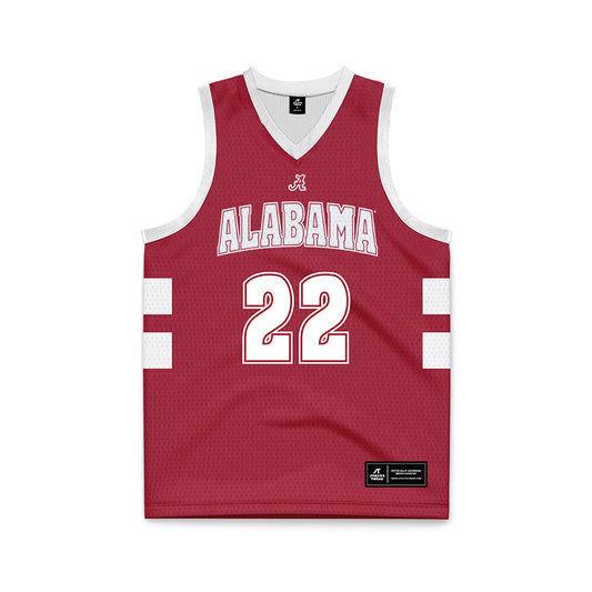 Alabama - Men's Basketball Alumni : Andrew Steele - Basketball Jersey-0