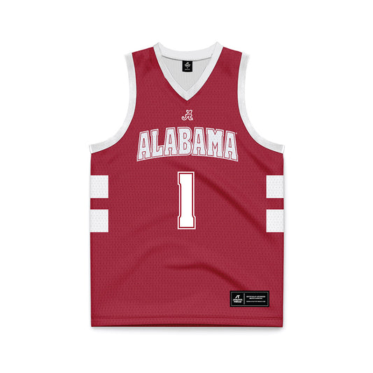 Alabama - Men's Basketball Alumni : Chuck Davis - Basketball Jersey-0