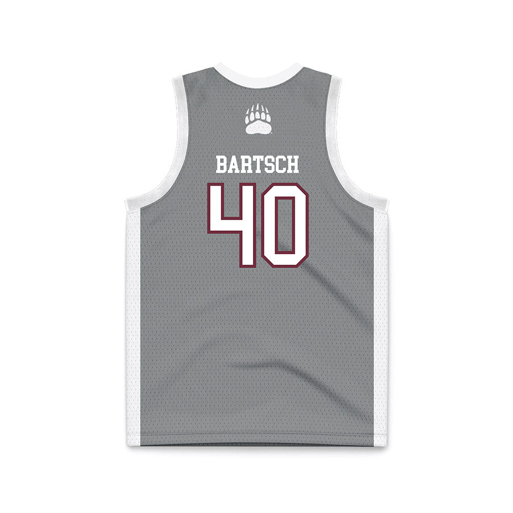 Montana - NCAA Women's Basketball : Danielle Bartsch - Grey Basketball Jersey-1