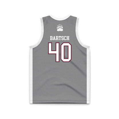Montana - NCAA Women's Basketball : Danielle Bartsch - Grey Basketball Jersey-1